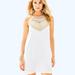 Lilly Pulitzer Dresses | Lilly Pulitzer Resort White Pearl Soft Shift Dress | Size 4 | Color: Gold/White | Size: 4