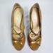 Kate Spade Shoes | Kate Spade Made In Italy Patent Leather Camel Heels Size 6.5 | Color: Yellow | Size: 6.5