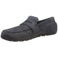 Clarks Herren Oswick Bar Mokassin, Navy Nubuk, 44 EU