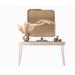 Hispania Home 59" Console Table & Mirror Set Wood in Brown | 31.5 H x 59 W x 13.78 D in | Wayfair MX38C-150M100