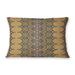 KAVKA DESIGNS Geometric Lumbar Pillow Polyester/Polyfill blend in Pink/Blue/Brown | 18 H x 25 W x 6 D in | Wayfair ILM-DI1824-18X24-KAV1932