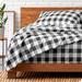 Bare Home Sheet Set Flannel/Cotton in Black | Queen | Wayfair 840105716617