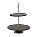 Red Barrel Studio® Tiered Stand Wood in Brown/Gray | 18.05 H x 13.65 W in | Wayfair 9016DF375DD148F686DFF57D2FD883F6