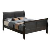 LYKE Home Anabelle Black Queen Bed