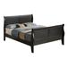 LYKE Home Anabelle Black Queen Bed