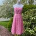 Lilly Pulitzer Dresses | Lilly Pulitzer Kentucky Eyelet Lace Strapless Dress | Color: Pink | Size: 8