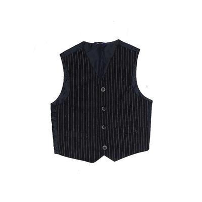 Arrow Tuxedo Vest: Blue Stripes Jackets & Outerwear - Kids Boy's Size 4