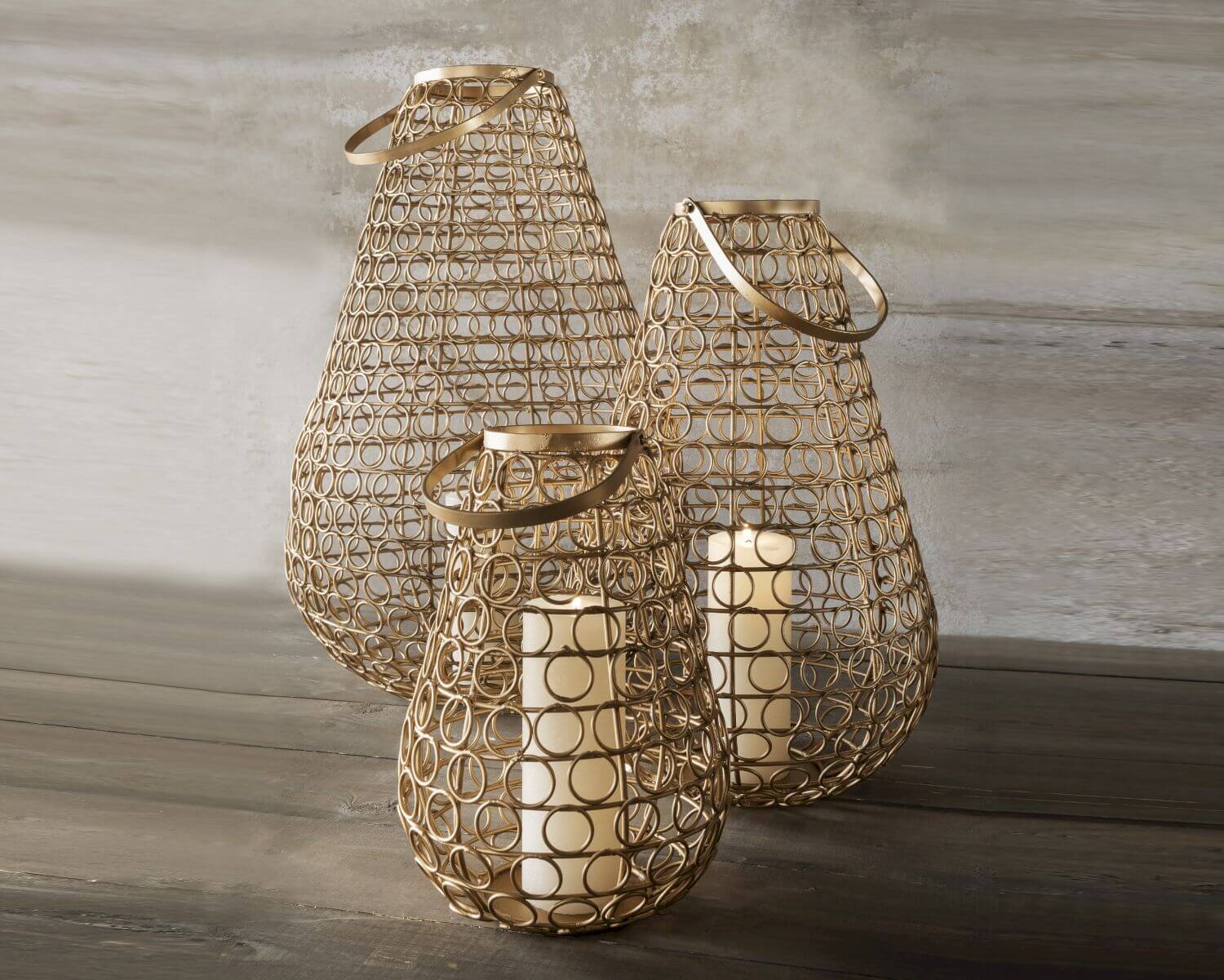 die Faktorei »Peach« Windlicht 39x61 cm