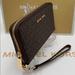 Michael Kors Bags | Michael Kors Jet Set Travel Phone Wallet Wristlet | Color: Brown/Gold | Size: Large