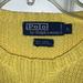 Polo By Ralph Lauren Sweaters | New!Vintage Polo By Ralph Lauren. Linen/Cotton Sweater. Men’s Large. Yellow Knit | Color: Yellow | Size: L