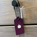 Coach Accessories | Free Gift With Any Purchase Over $350.00 Authentic Coach Hang Tag Chain, Nwt. | Color: Purple/Silver | Size: Os