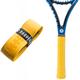 Raquex Enhance Replacement Racket Grip: Tennis Grip, Badminton, Squash Grip Tape. 13 colours. Premium, self-adhesive tennis racquet grip. Finishing tape included (Deep Yellow, 20 Grips)