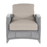 Summer Classics Astoria Patio Chair w/ Cushions Wicker/Rattan in Gray | 35.75 H x 32 W x 52 D in | Wayfair 355624+C513H6101W6101