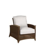 Summer Classics Astoria Patio Chair w/ Cushions Wicker/Rattan in Brown | 35.75 H x 32 W x 52 D in | Wayfair 355690+C513H6258W6258