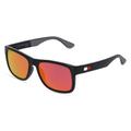 Tommy Hilfiger TH 1556/S Herren-Sonnenbrille Vollrand Eckig Kunststoff-Gestell, schwarz