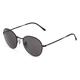 Ray-Ban RB 3582 DAVID Unisex-Sonnenbrille Vollrand Panto Metall-Gestell, schwarz