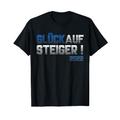 Schalke Aufstieg 1. Liga 2022 Glück Auf Steiger Schalker T-Shirt