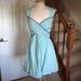 Jessica Simpson Dresses | Jessica Simpson Seersucker Keyhole Dress | Color: Blue/Green | Size: 12