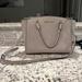 Michael Kors Bags | Micheal Kors Ellis Satchel Large | Color: Gray/White | Size: Large Satchel