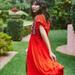 Free People Dresses | Free People Bali Will Wait For You Midi Dress. Nwt | Color: Gold/Red | Size: S