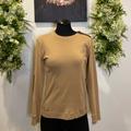 Ralph Lauren Tops | Brown Ralph Lauren Long Sleeve Cotton Top | Color: Brown/Tan | Size: M