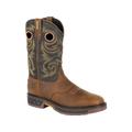 Georgia Boot Carbo-Tec LT Waterproof 11 inch Pull-On Work Boot - Men's Brown/Black 9 Wide GB00266-090W