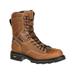 Georgia Boot Comfort Core Waterproof Logger 8 inch Work Boot w/Composite Toe - Men's Crazy Horse 12 GB00123-120M