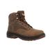 Georgia Boot Over Time Waterproof 6 inch Work Boot - Men's Brown 10.5 Wide GB00521-105W