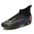 Football Boots Competition Training Shoes High Top Belt Sport Professional Football Boots FG/TFF/Training Shoes