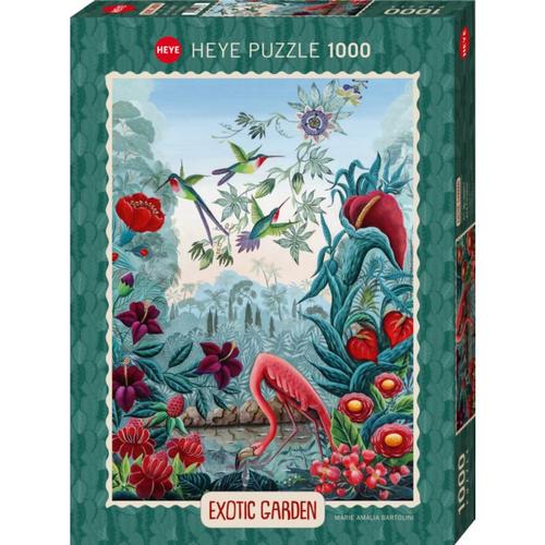 Puzzle Bird Paradise, Exotic Garden, 1.000 Teile