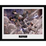 ABYstyle Smoke Blast - Picture Frame Paper in Black | 17.5 H x 13.5 W in | Wayfair PFC1655