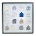 Stupell Industries Our Nest Is Best Farm House Icon Chart Black Framed Giclee Texturized Art By Britt Hallowell /Canvas in Brown | Wayfair