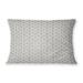 East Urban Home Geometric Lumbar Pillow Eco-Fill/Polyester in Gray | 18 H x 24 W x 6 D in | Wayfair 5486652369AC4F5CBA49C6DA6CF452CE