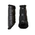 SmartPak Deluxe Fleece Lined Sport Boots - XLarge - Pair - Black - Smartpak