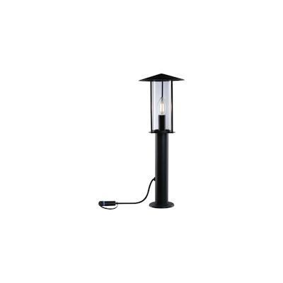 Paulmann Plug & Shine LED Pollerleuchte Classic Einzelleuchte IP44 3000K 2W Anthrazit 94322