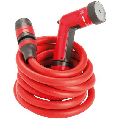 FITT YOYO 30 m, Flexibler Wasserschlauch für den Garten, mit Multifunktions-Pistole, Rot Image