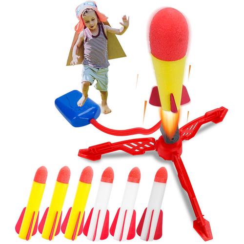Swanew - Spielzeug Rakete Werfer für Kinder, Outdoor Spielzeug Rakete Spielzeug, sommer Spielzeug