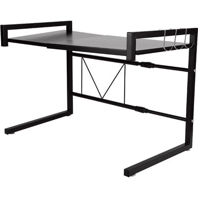 Haloyo - Küchenregal Mikrowellenhalter Mikrowelle Regale Toaster Stand Regal (40-65)x42cm mit 3 Image