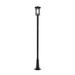 Z-Lite Jordan 20" Tall Outdoor Pier Mount Post Light with Square Post