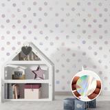 Polka Dots Holographic Wall Stickers Home Decals Nursery Decors