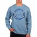 Men's Uscape Apparel Blue Kentucky Wildcats Pigment Dyed Fleece Crew Neck Sweatshirt