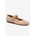 Women's Sugar Mary Jane Flat by Trotters in Nude (Size 10 M)