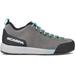 Scarpa Gecko Approach Shoes - Womens Mid Gray/Aqua 38.5 72602/352-MgryAqua-38.5