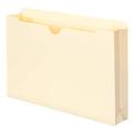 Smead File Jacket, Reinforced Straight-Cut Tab, 2" Expansion, Legal Size, Manila, 20 per Box (76562)