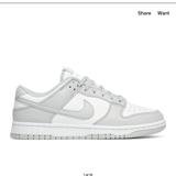 Nike Shoes | Nike 2021 Dunk Low Grey Fog | Color: Gray/White | Size: 10