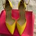 Jessica Simpson Shoes | Jessica Simpson Neon Yellow Heels | Color: Yellow | Size: 7.5