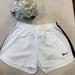 Nike Shorts | Nike Dri Fit White And Black Athletic Shorts, Size M | Color: Black/White | Size: M