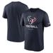 Men's Nike Navy Houston Texans Sideline Infograph Performance T-Shirt