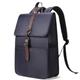 Casual Daypack 15.6 Inch Laptop Backpack Water Resistant School Bag with USB Charging Port Travel Backpack Anti-Theft Business Backpack Work Backpack for Men and Women School Work Travel-Dark Blue