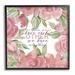 Stupell Industries When We Have Each Other Floral Romantic Sign Stretched Canvas Wall Art By Cindy Jacobs /Canvas in Brown | 12 H x 12 W in | Wayfair